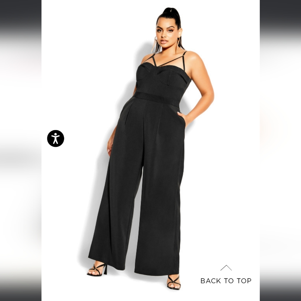 City Chic Undress Me jumpsuit